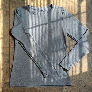 NWOT Reebok Heather Gray Women's Long Sleeve Tee